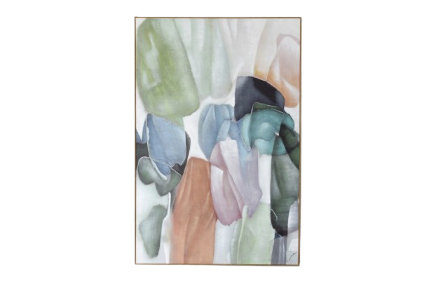 Quadro abstrato Alegra 100x5x150